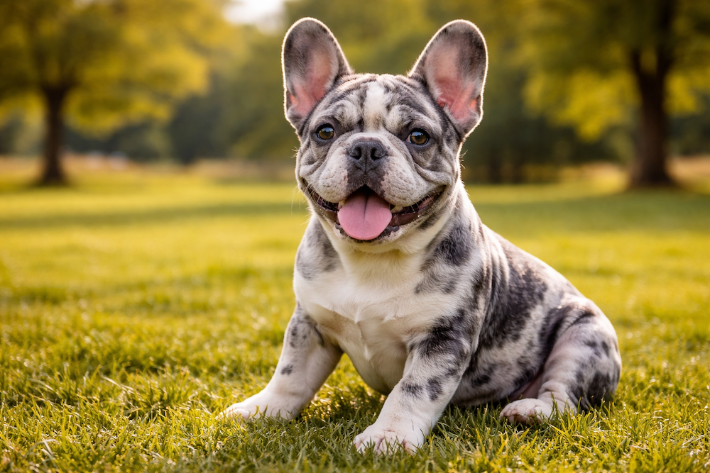 Blue Merle French Bulldog
